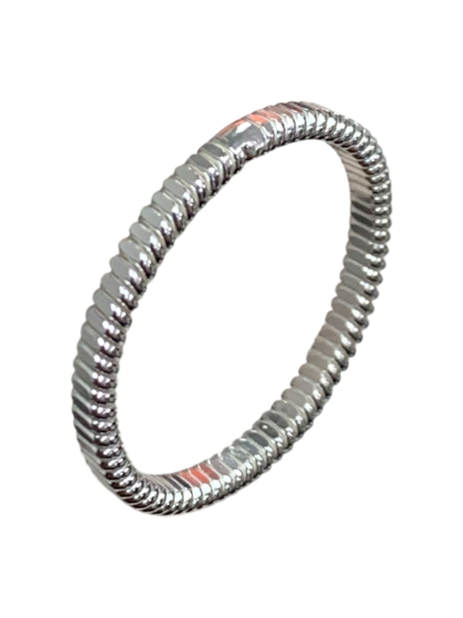 Simple Bars Patterned Band Ring 477