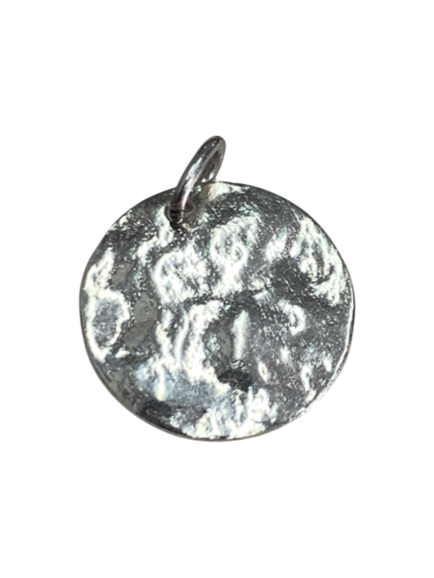 Flat Organic Humble Round Charm