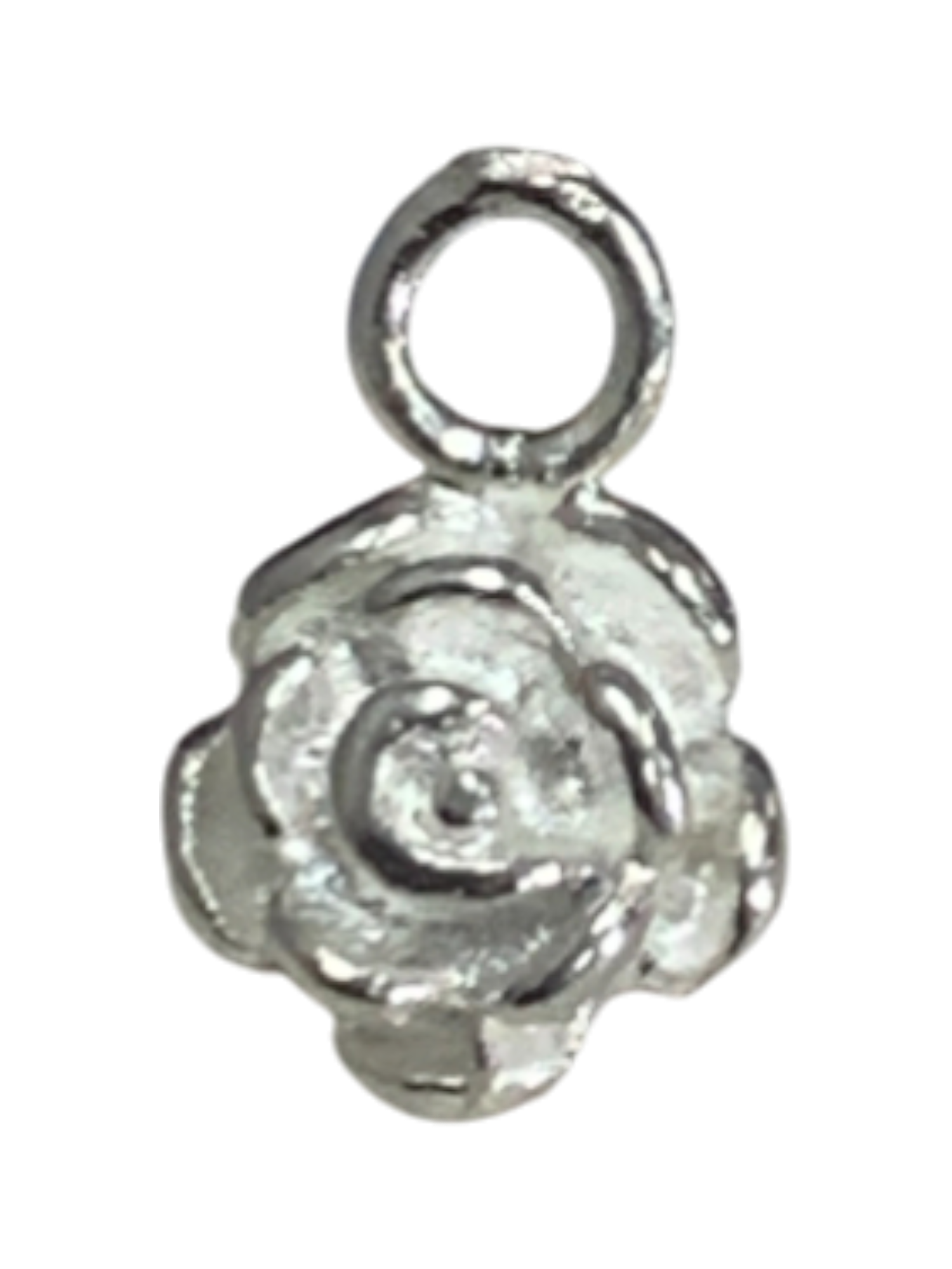 Delicate Rose Flower Charm