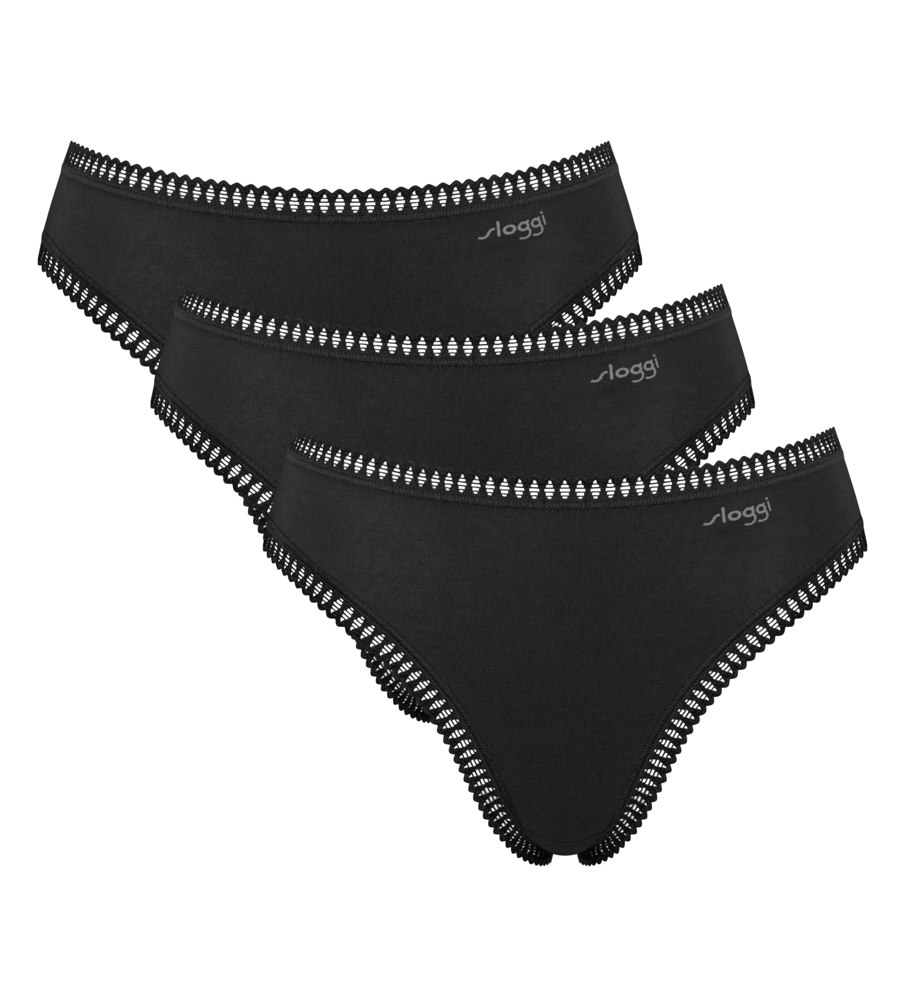 Set 3 Chiloti Sloggi Go Crush High Leg C3P