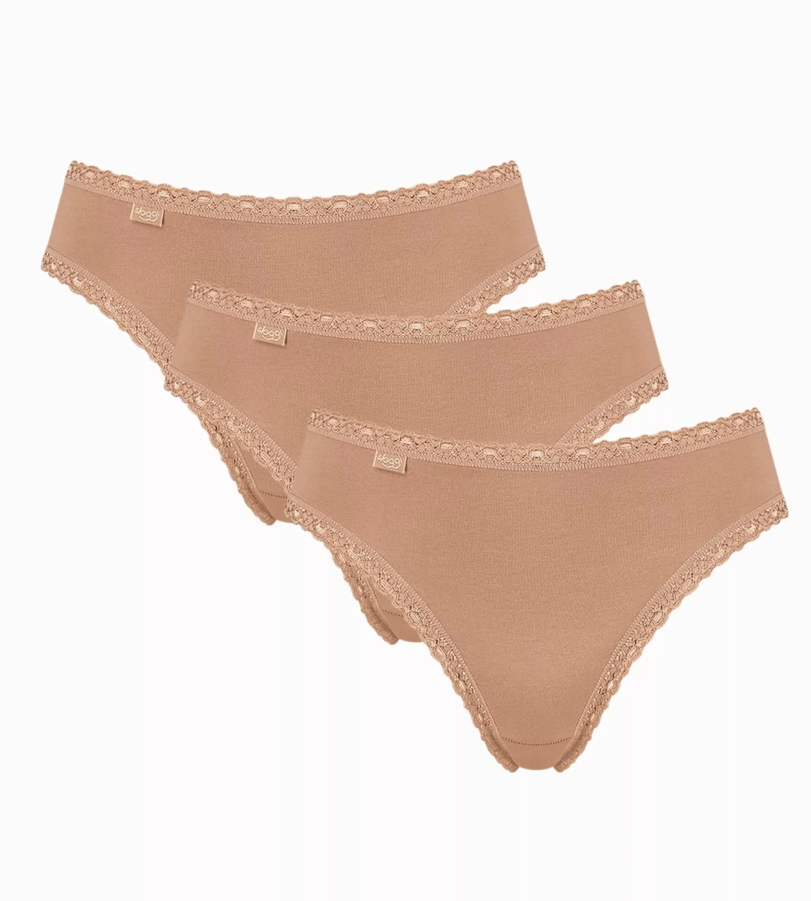 Set 3 Chiloti Sloggi 24/7 Cotton Lace Tai C3P