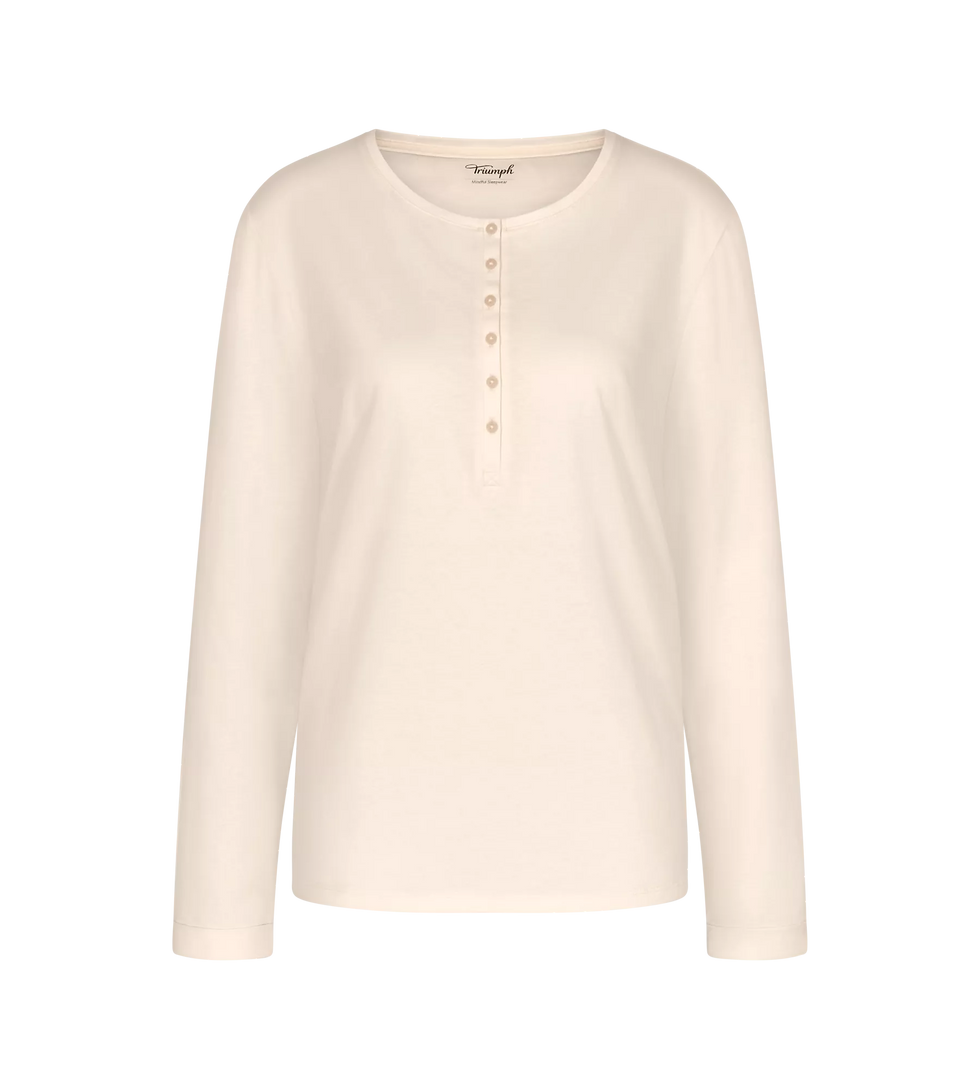 Miniatură: Bluza Pijama Triumph Mix & Match Lsl Top Buttons 01