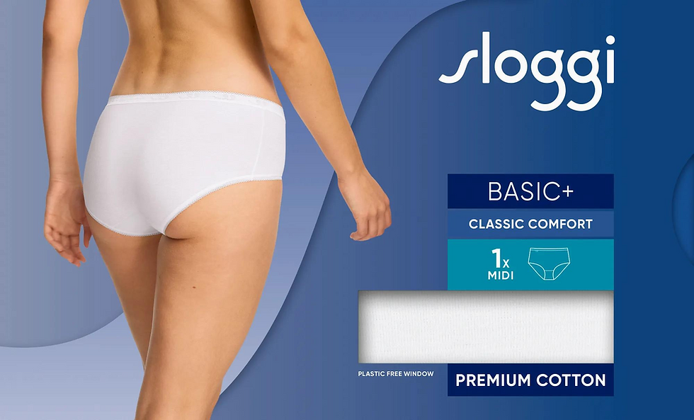 Miniatură: Chilot Sloggi Basic+ Midi