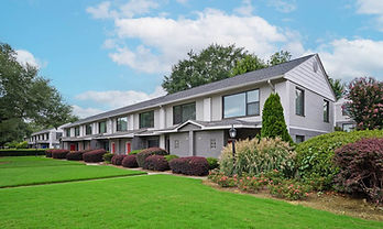 Exterior of Coho Apartment Building