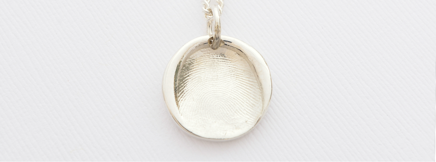 Small Circle Fingerprint Charm