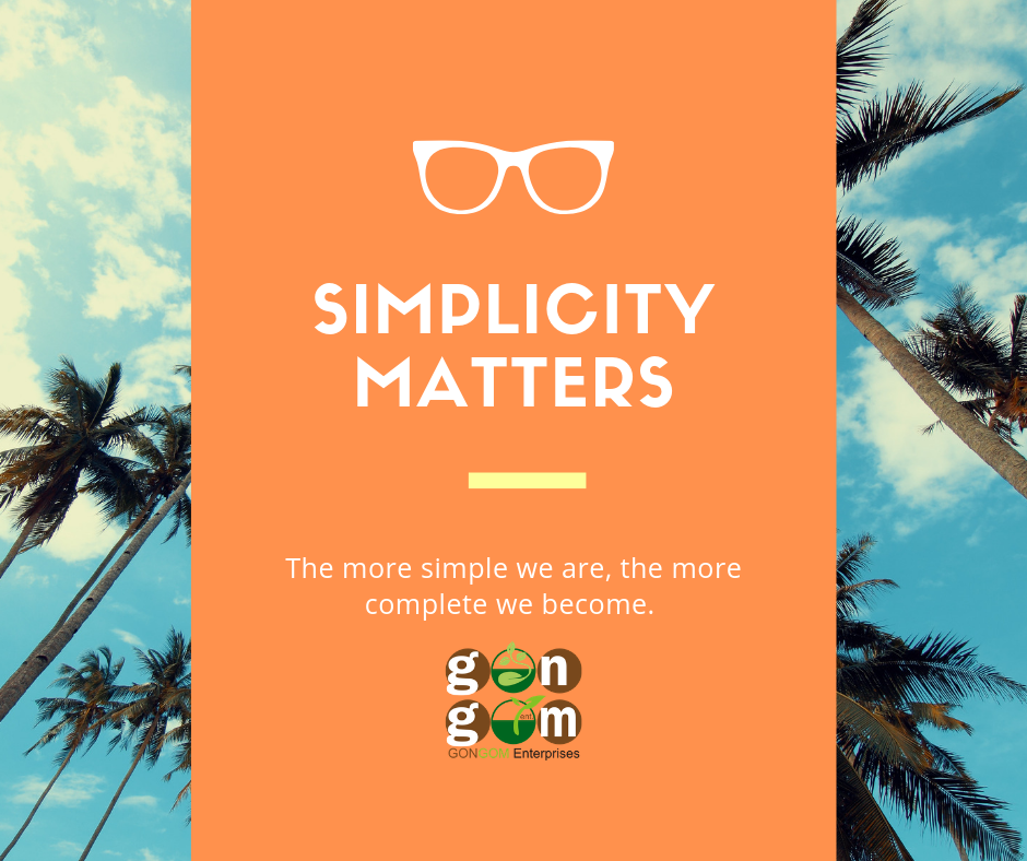 simplicity matters