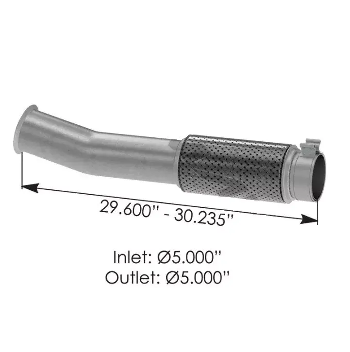 Exhaust Bellows Freightliner Premium part # 0427254000, 820.B46254P