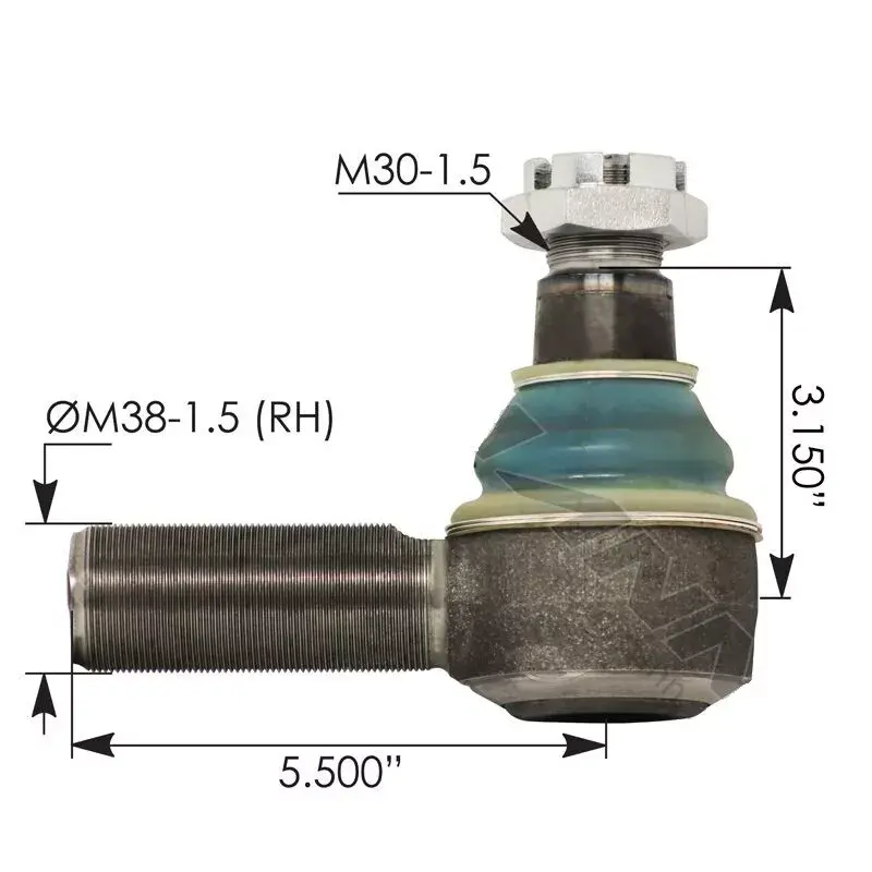 Tie Rod End Part# MT221189, 16764, 462.ES6764R