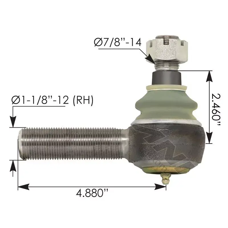 Tie Rod End Part# 2456811, C1TZ3A130C, 10QH248P1, 462.ES187R