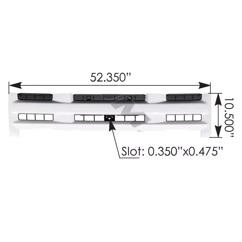 Radiator Grille Rad Isuzu part # 8974072944, 8980254684, 564.56104