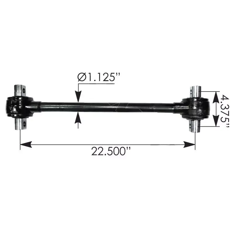 Torque Rod 22.500in Sealed Mack Part# 25166077, 17QF460P225, TMR573