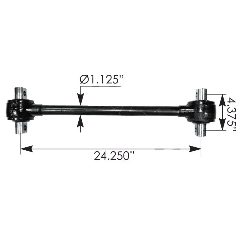 Torque Rod 24.250in Sealed Mack part # 17QF460P243, 25170833, TMR575