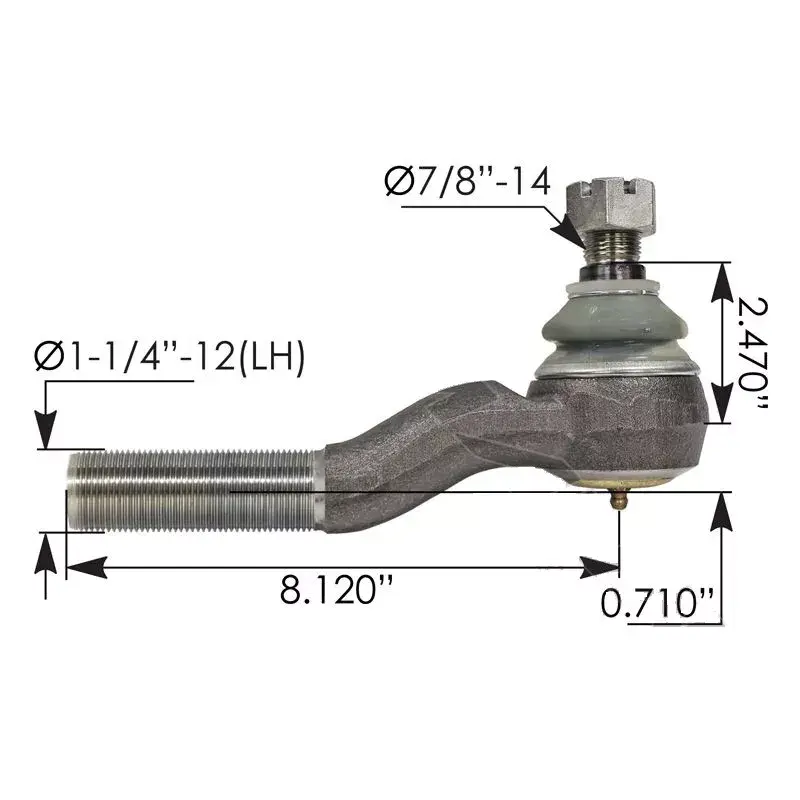 Tie Rod End Part#A3144V1089, 60961029, 27191009009, R230131, ES9009, 462.ES3298L