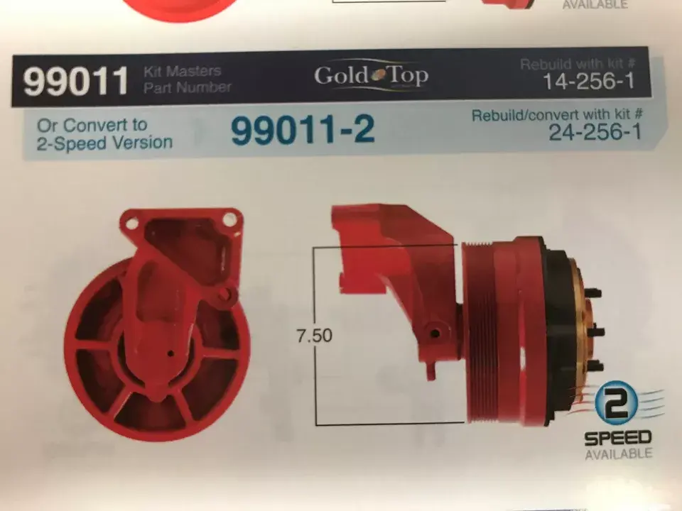 Kit Masters Fan Clutch Part # 99011