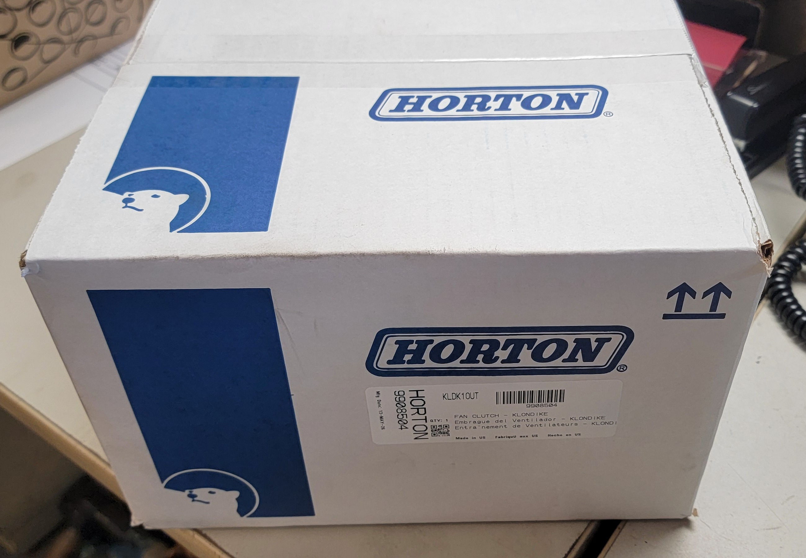 Horton Dual Pilot Fan Clutch part # 9908504