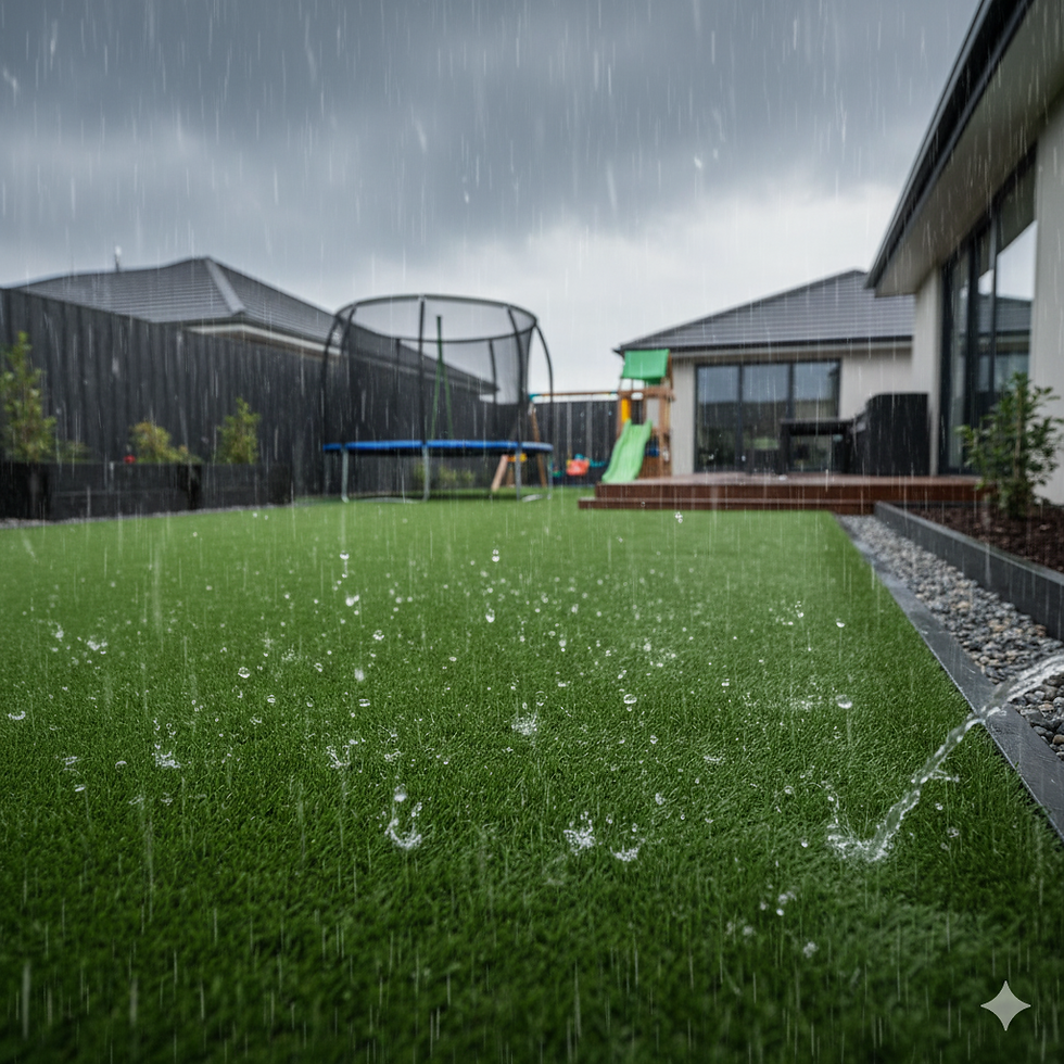 Beyond Green: The Hidden Drainage Superpower of Artificial Grass 🌧️💧