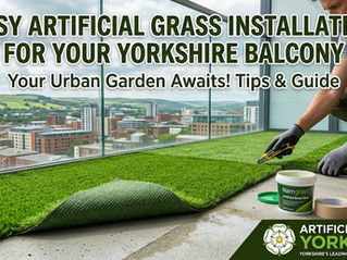 How to Install Artificial Grass on a Balcony: The Ultimate Yorkshire Guide