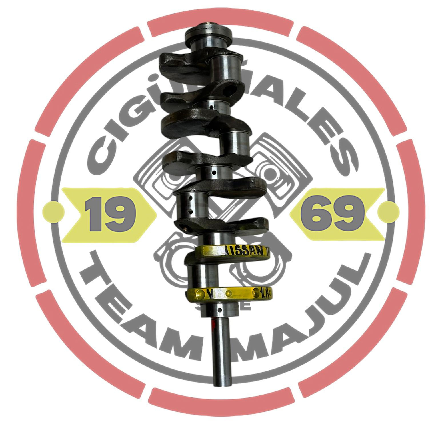 CIGUEÑAL NISSAN 5.6 LITROS VK56 MOTOR CIGUEÑAL NISSAN TITÁN 5.6 LITROS QX56
