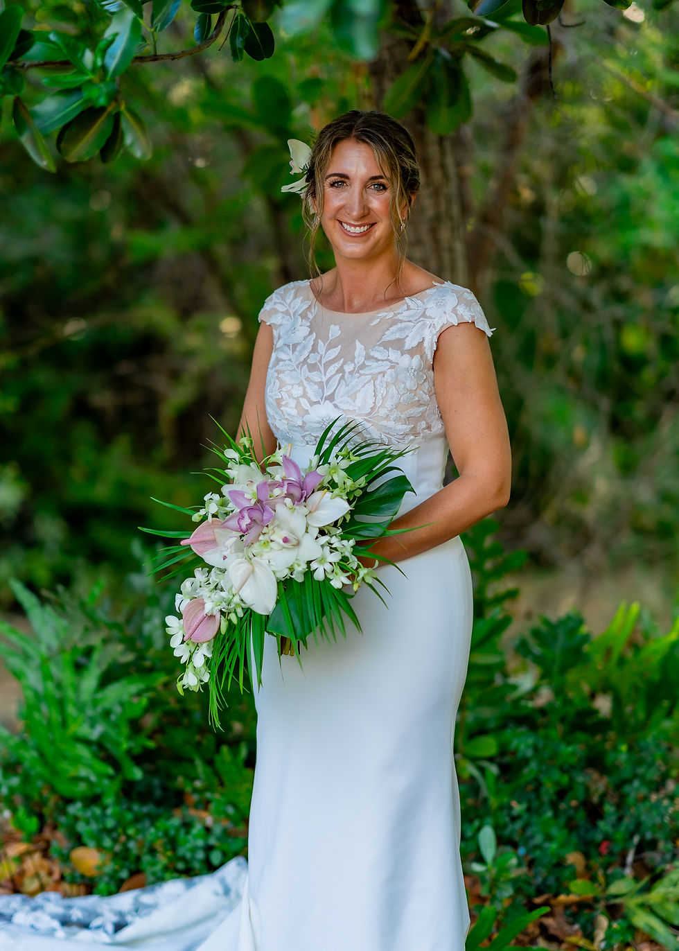 Thumbnail: Cascading Orchids Bouquet