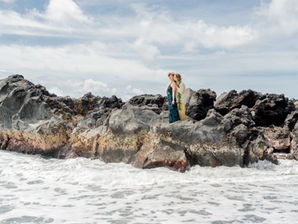 Elizabeth + Shane - Black Sand Beach Elopement Wedding