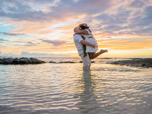 Kuki`o Beach, Kailua Kona, Hawaii - Wedding + Elopement Photo Gallery - Kona Wedding Officiant®