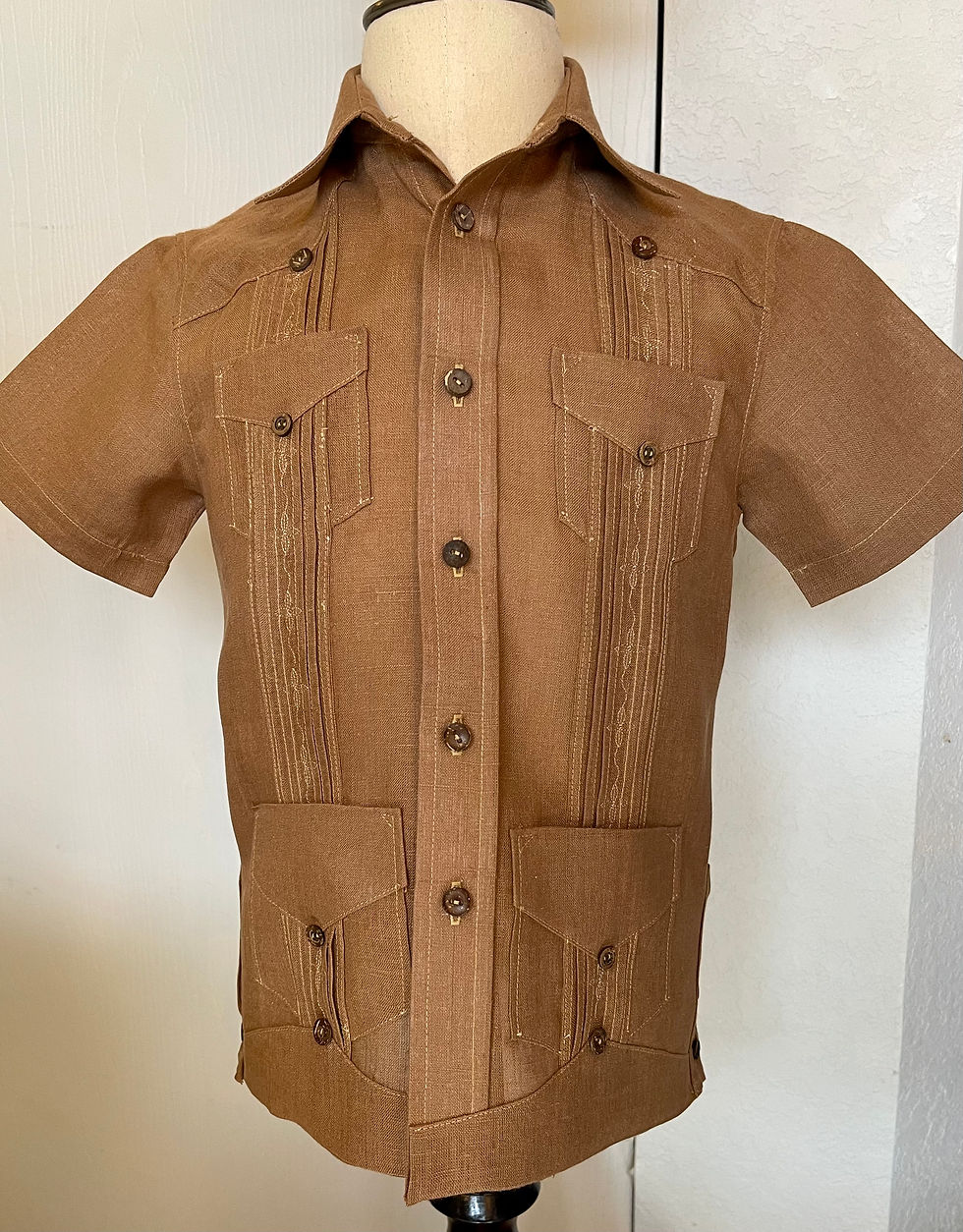 Thumbnail: Youth Guayabera Shirt, Boy's size 6