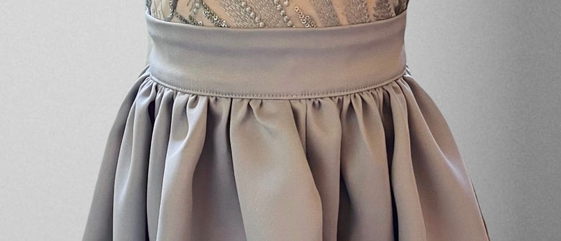 Haven Girl's Dress, front view