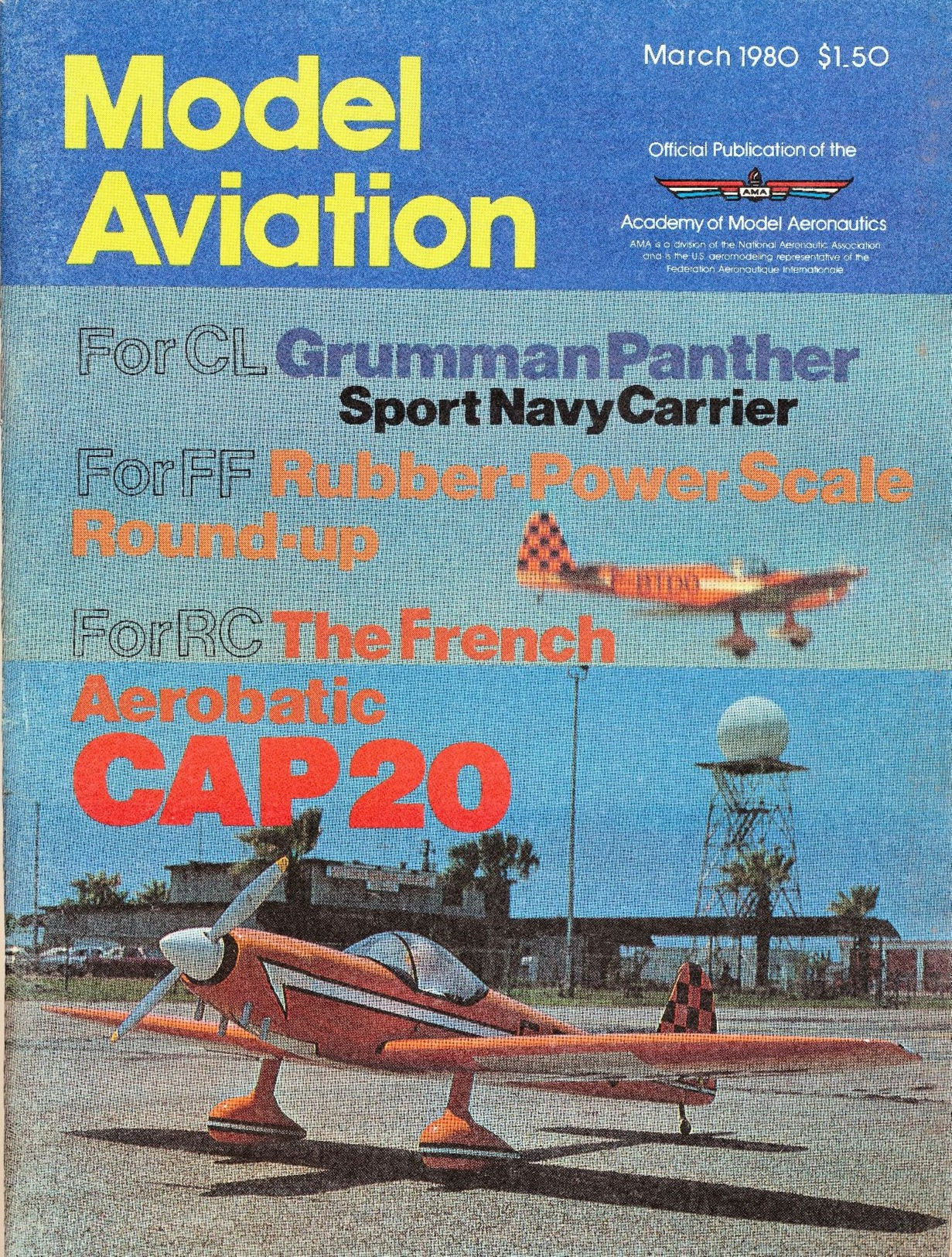 Model Aviation (March 1980) Vol. 6, No. 3