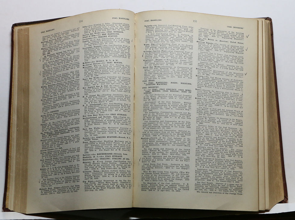 Thumbnail: THE ENGINEERING INDEX Vol. IV: FIVE YEARS-1901-1905