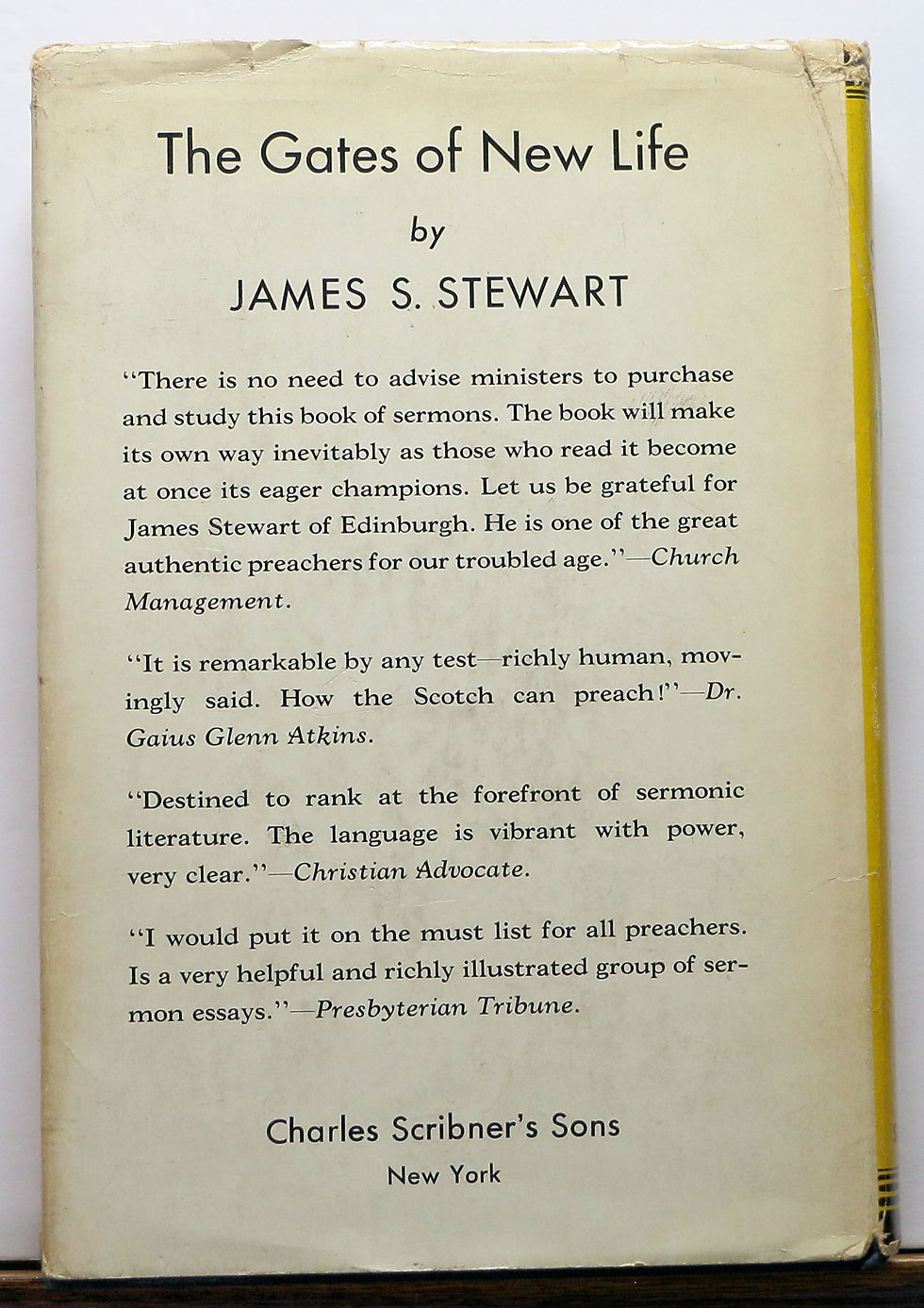 Thumbnail: THE STRONG NAME by JAMES S. STEWART 1941 (w/Jacket!)