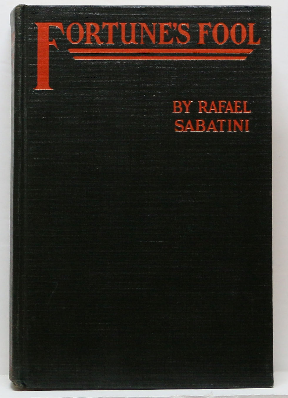 Thumbnail: FORTUNE'S FOOL by RAFAEL SABATINI 1923