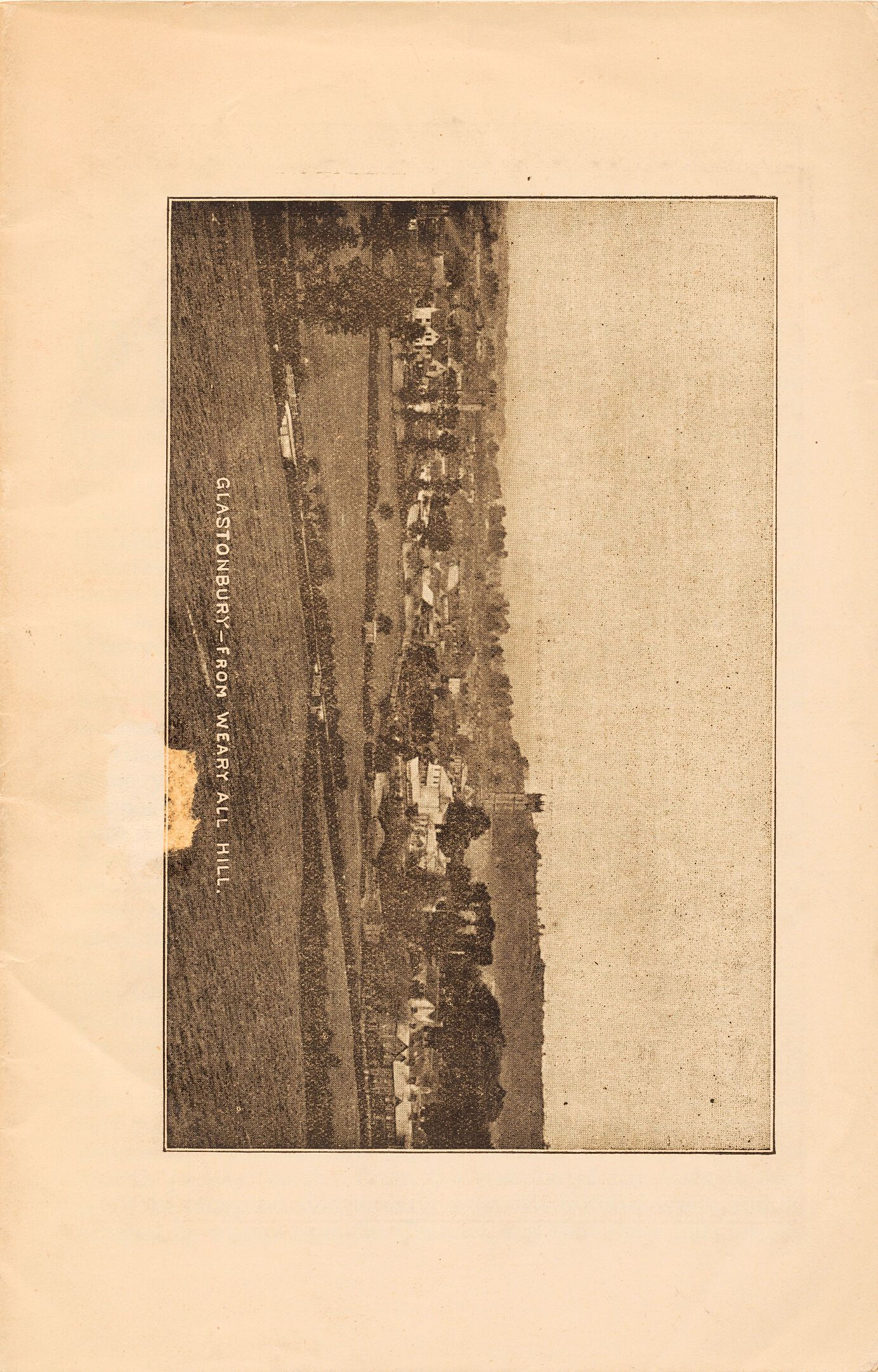 Glastonbury Music Festival (circa 1920) England