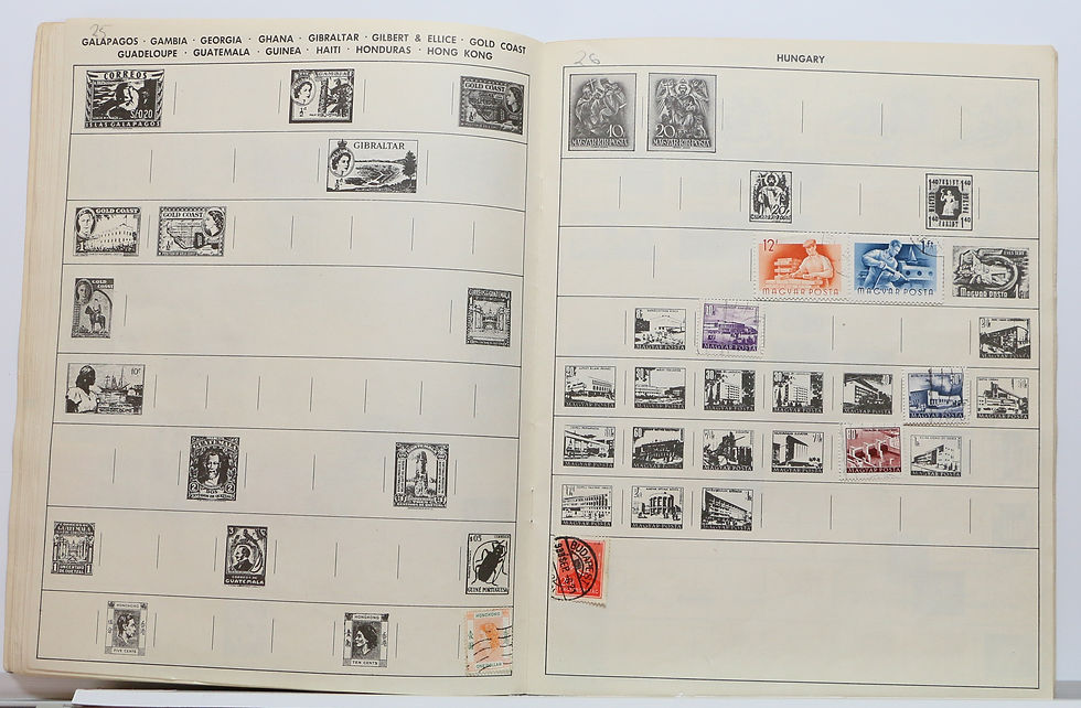 Thumbnail: the ADVENTURER STAMP ALBUM Stamps