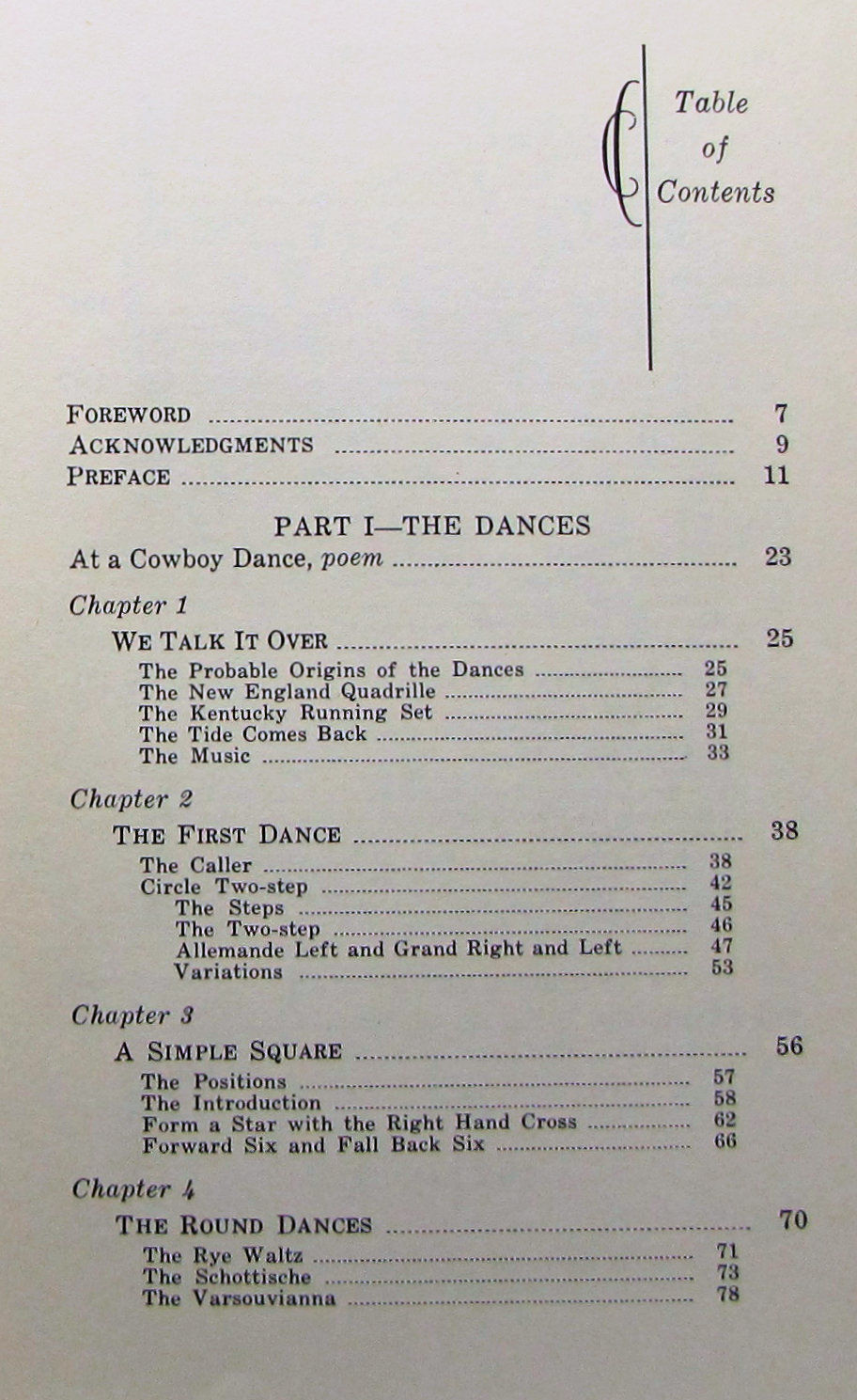 Thumbnail: Cowboy Dances A Collection of Western Square Dances Lloyd Shaw 1952