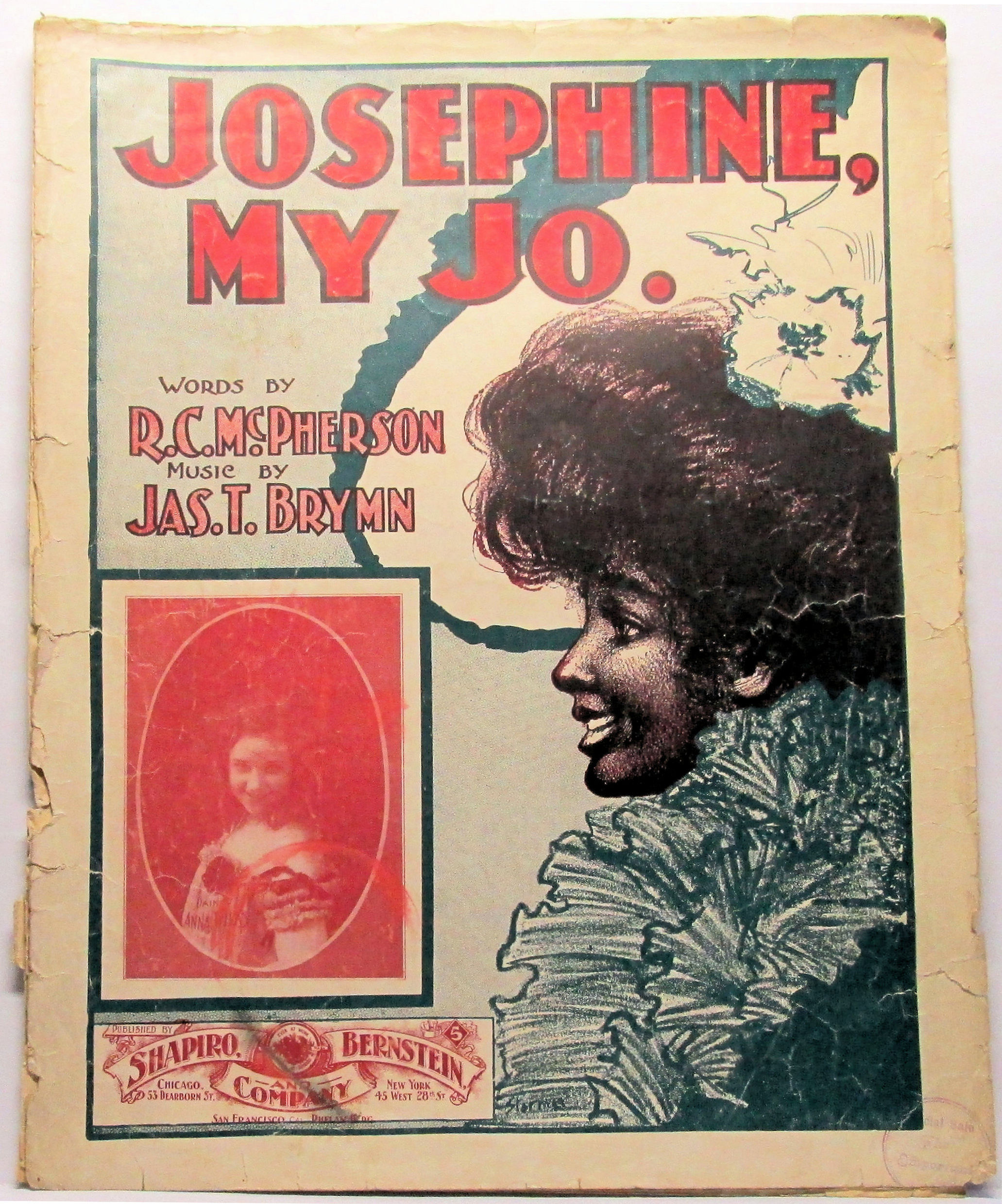 JOSEPHINE, MY JO. by R. C. McPherson (Sheet Music) 1901