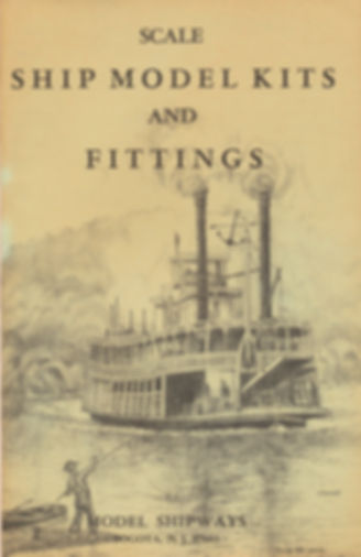 Scale Ship Model Kits & Fittings (No. 26 Winter 1972) Model Shipways Co.