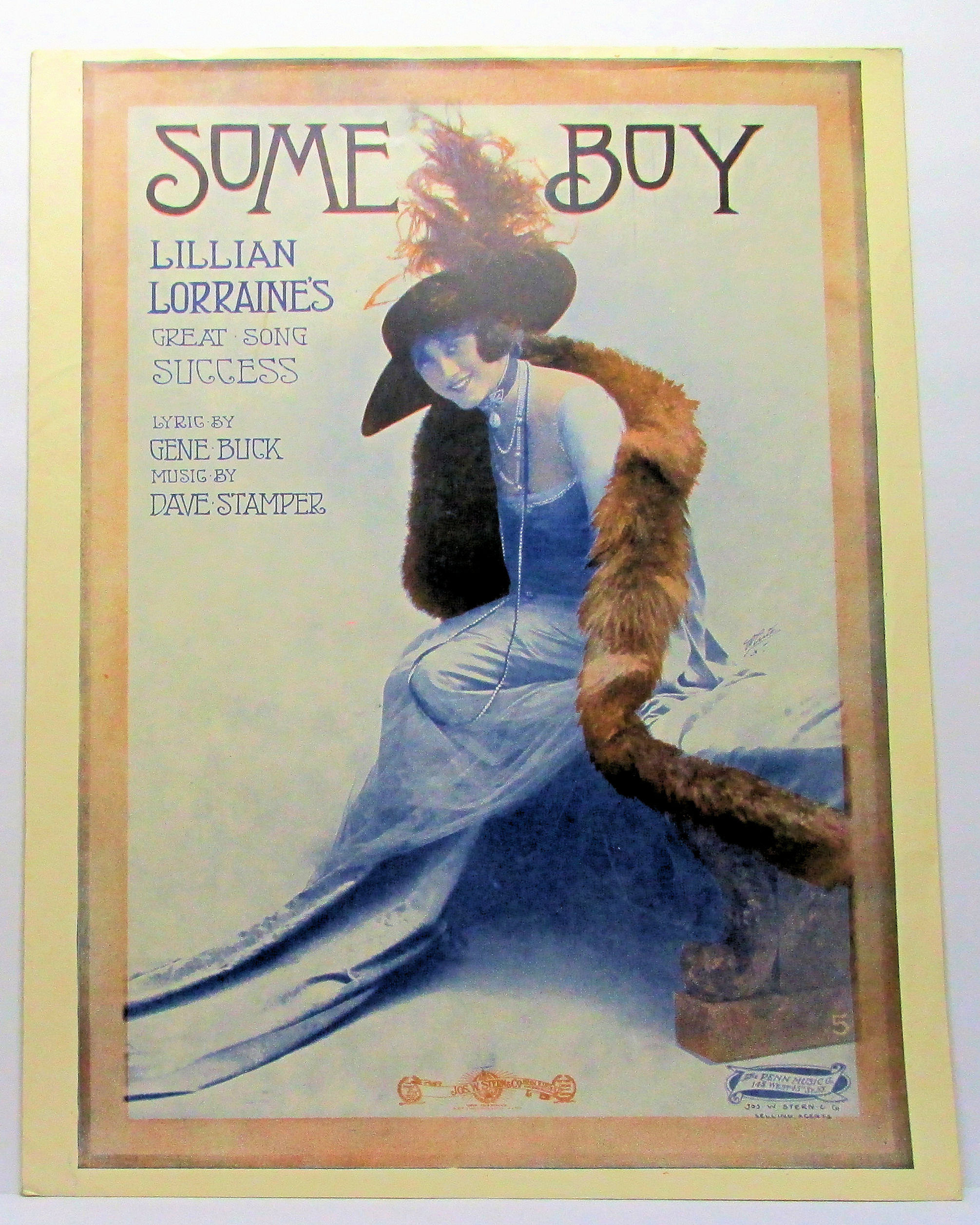 SOME BOY (Lillian Lorraine's Great Song Success) 1912
