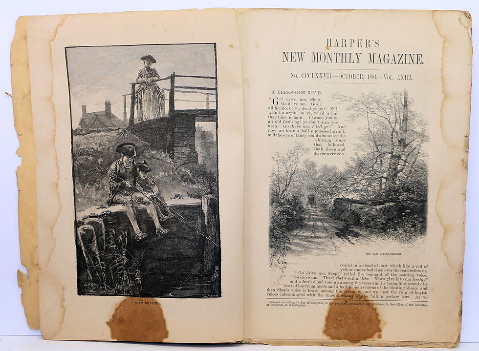 Thumbnail: HARPER'S New Monthly Magazine (October, 1881)