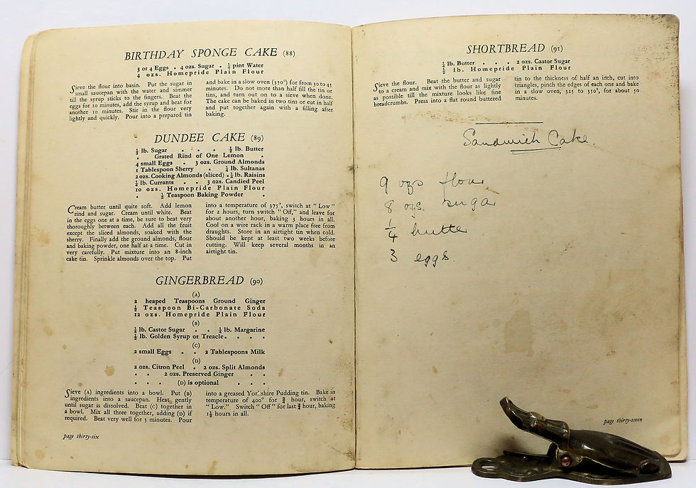 Thumbnail: XCEL ALL BRITISH COOKERY BOOK LIVERPOOL Rare Cookbook June 1936