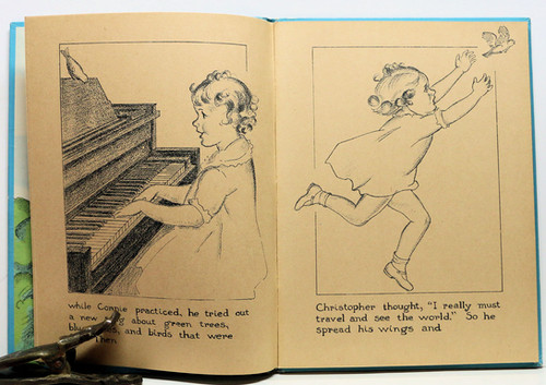 Christopher The Canary Story and Drawings by Ruth Crombie 1935