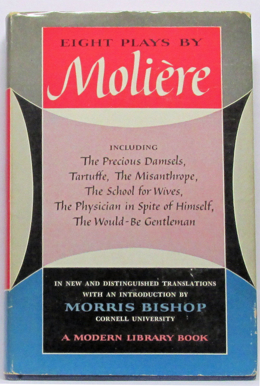 Eight Plays by MOLIERE The Modern Library (w/Jacket!) 1957