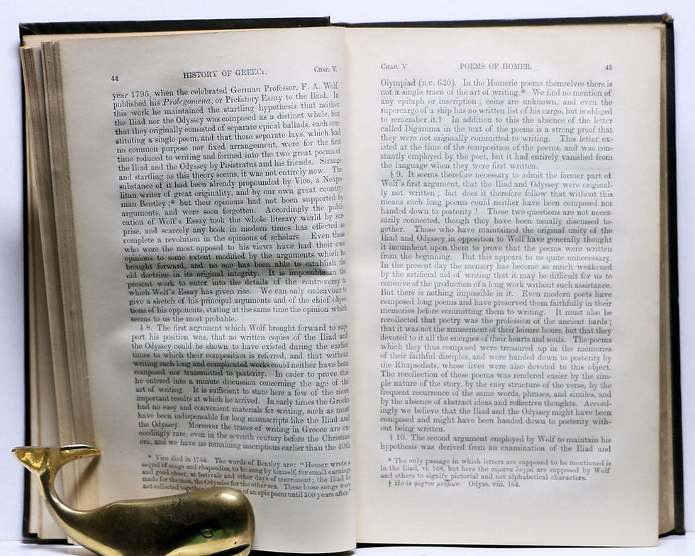 Thumbnail: A HISTORY OF GREECE, FROM THE EARLIEST TIMES TO THE ROMAN CONQUEST 1890