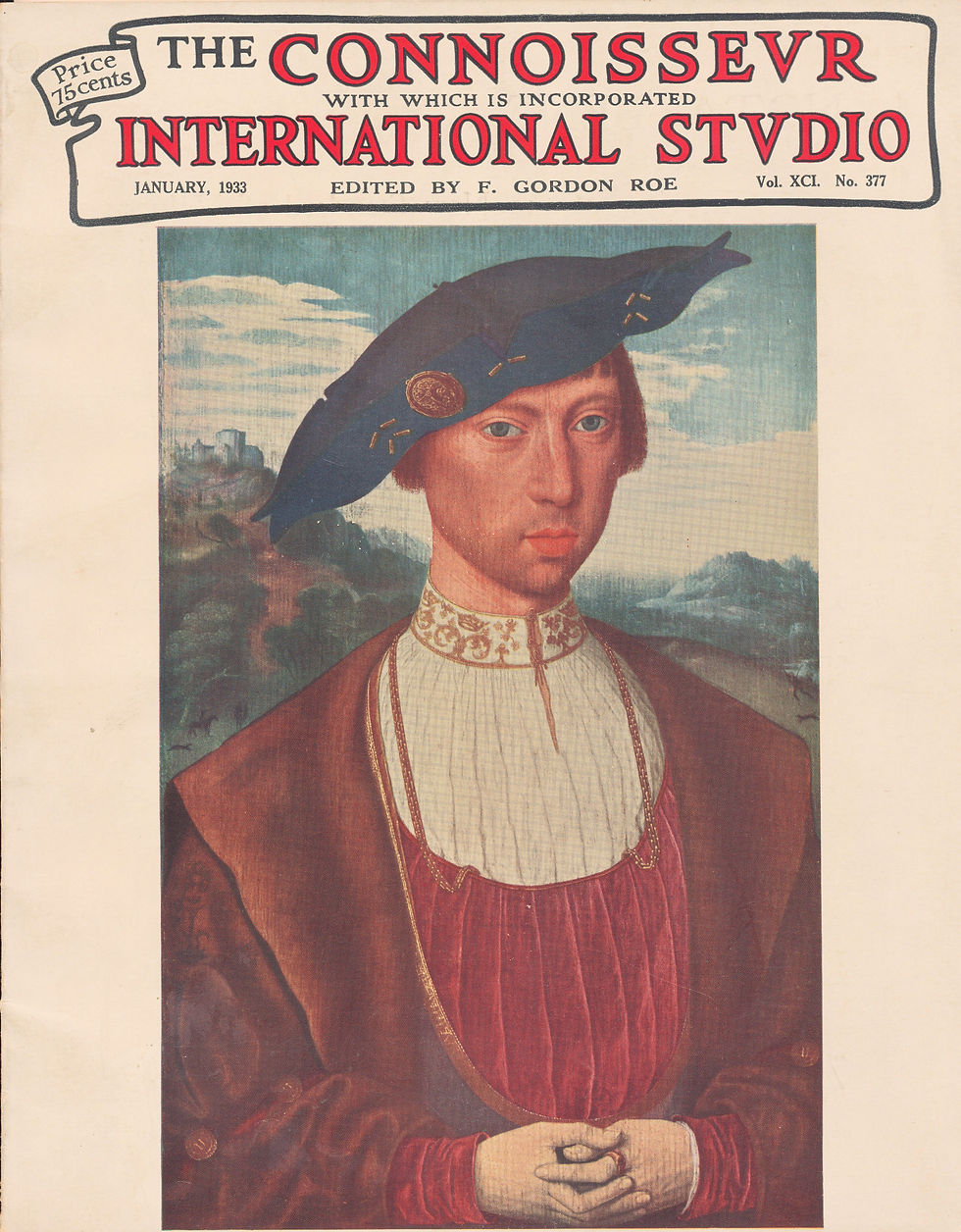 The Connoisseur Magazine (Jan. 1933, Vol. XCI, No. 377) Antiques