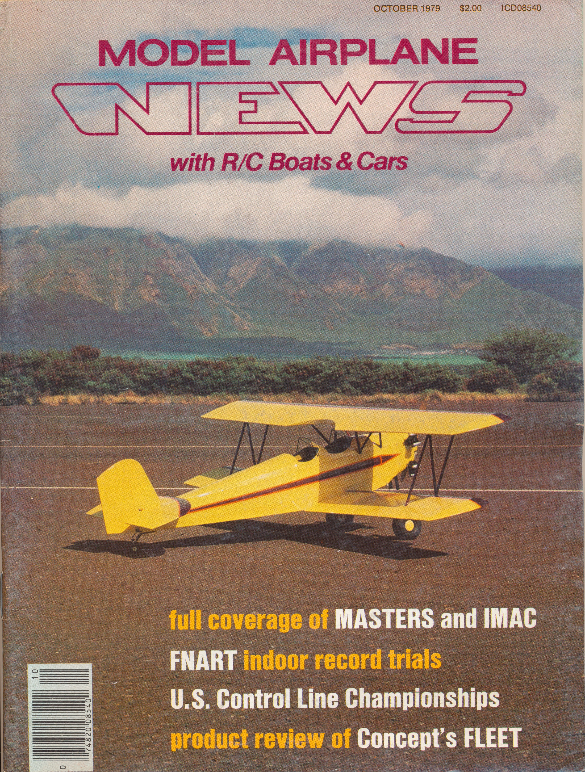 Model Airplane News with R/C Boats & Cars (Oct. 1979)
