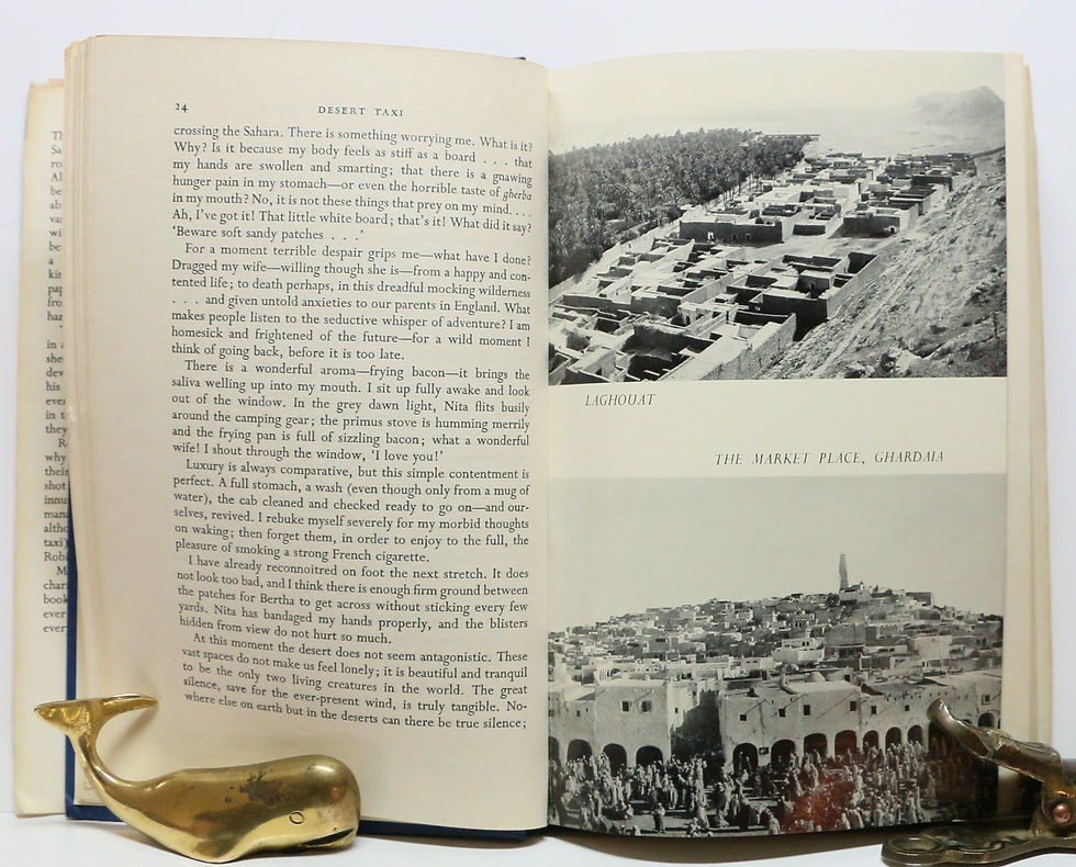 Thumbnail: DESERT TAXI by MICHAEL MARRIOTT 1956 First Edition (w/Dust Jacket!)