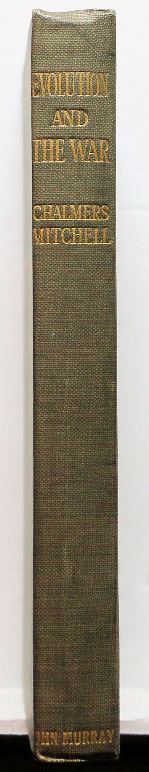 Thumbnail: EVOLUTION AND THE WAR by P. CHALMERS MITCHELL 1915