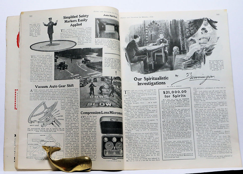 Thumbnail: Science and Invention OCTOBER, 1926 (THE TRUTH ABOUT ASTROLOGY)