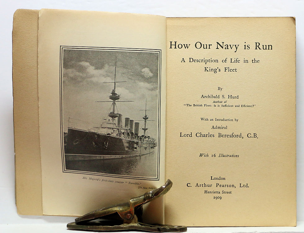Thumbnail: How Our Navy is Run A Description of Life in the King's Fleet 1909