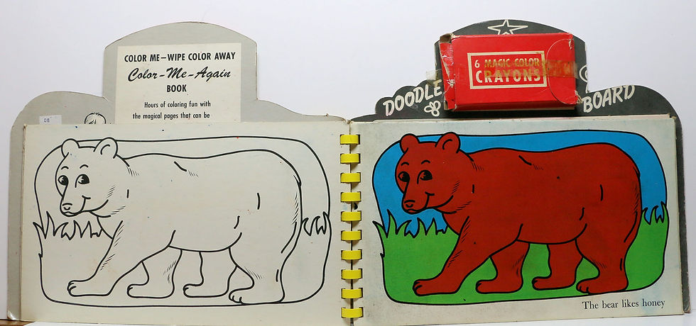 Thumbnail: Color Me Again Animal Book 1957