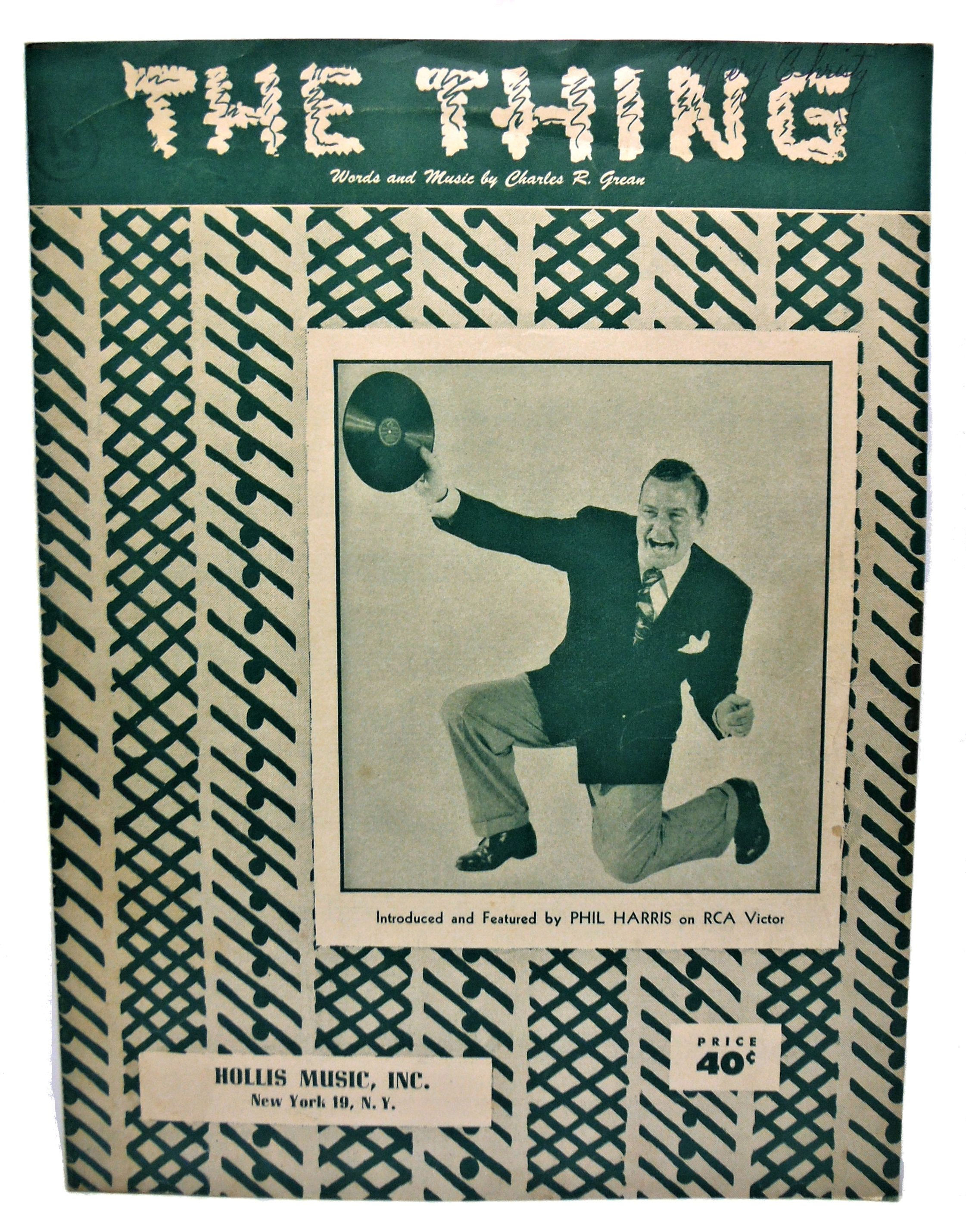 The Thing (PHIL HARRIS) 1950